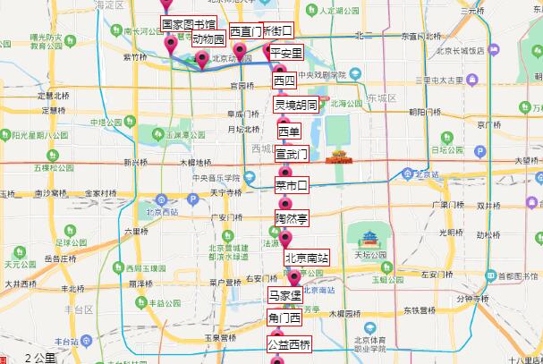 2021北京地铁4号线线路图 北京地铁4号线站点图及运营时间表