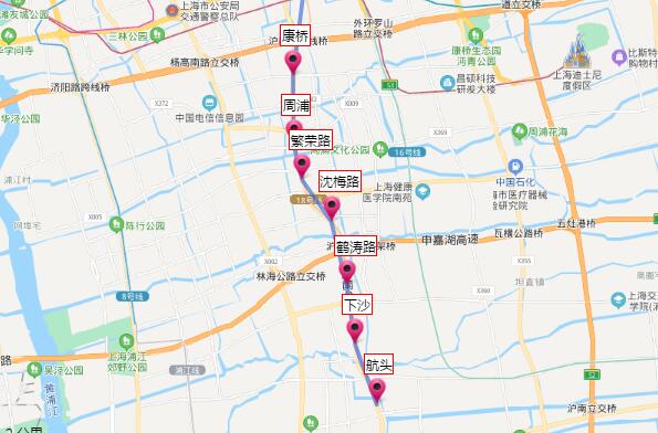  2021上海地铁18号线路图 上海地铁18号线站点图及运营时间表